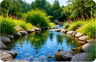 Biotop und Teich