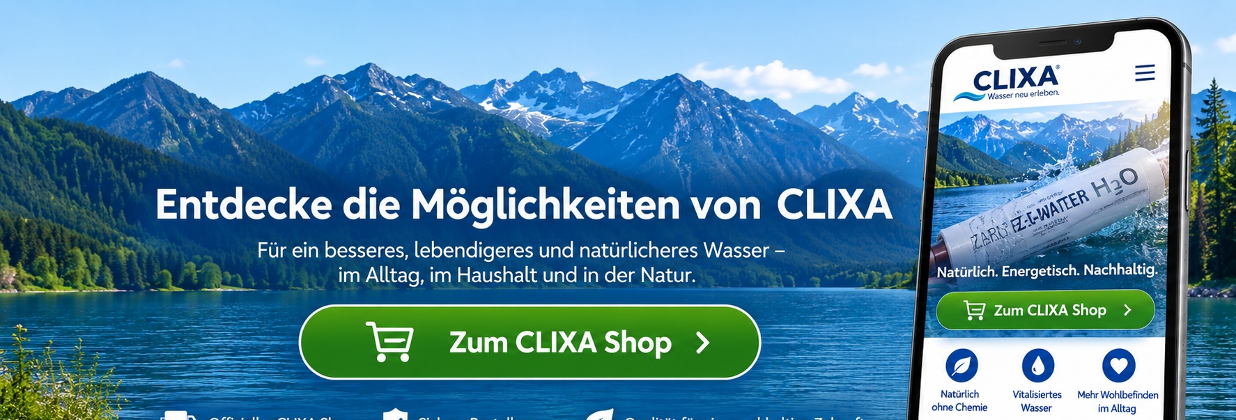 Entdecke die Möglichkeiten von CLIXA